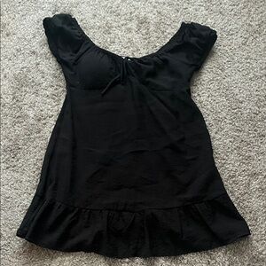 No Boundaries Elegant Black Dress